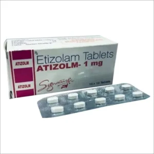 Atizolm (Etizolam) 1 mg Atizolm (Etizolam) 1 mg