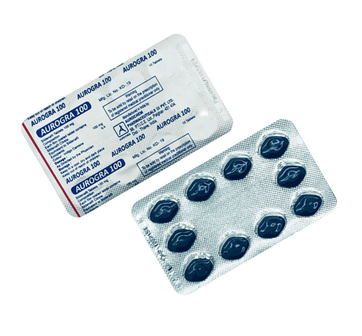 Aurogra (Sildenafil) 100 mg Aurogra (Sildenafil) 100 mg