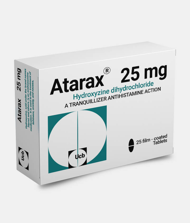 Atarax (Hydroxyzine HCI) 25 mg Atarax (Hydroxyzine HCI) 25 mg
