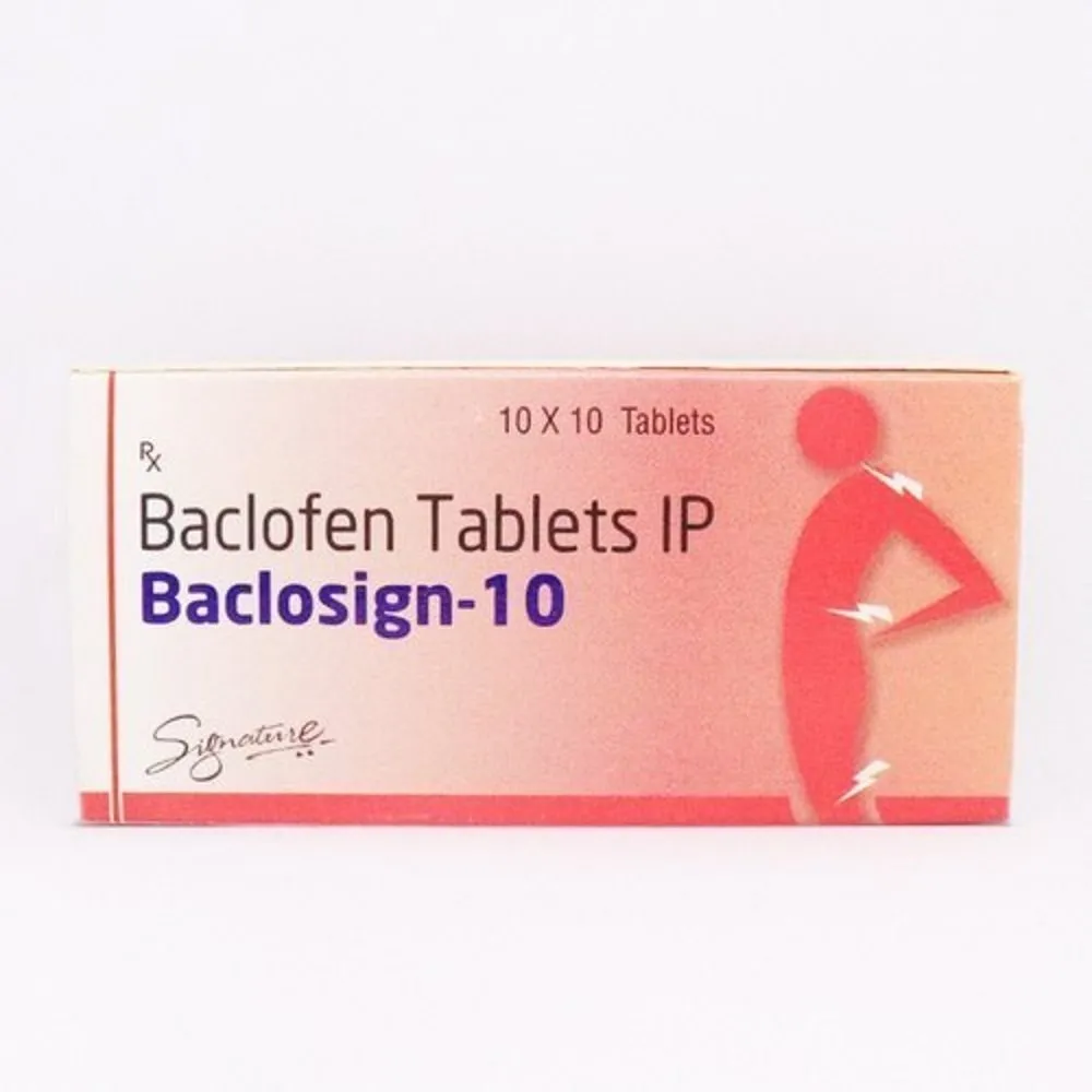 Baclosign (Baclofen) 10 mg Baclosign (Baclofen) 10 mg