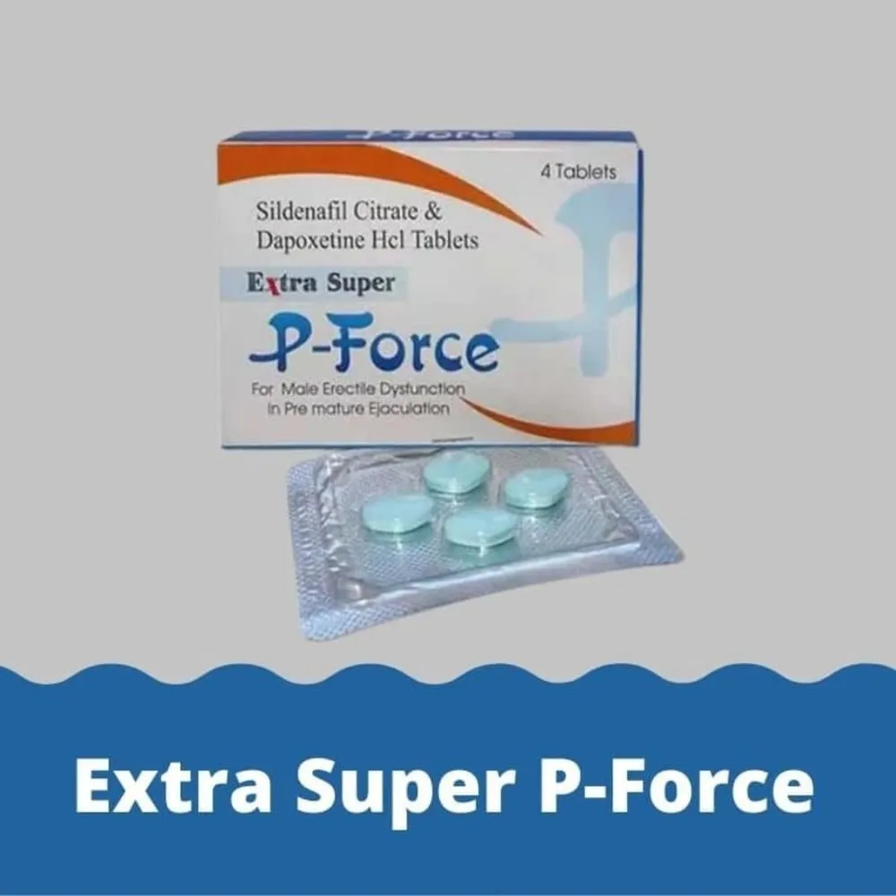 Extra Super P Force (Sildenafil & Dapoxetine) 200 mg Extra Super P Force (Sildenafil & Dapoxetine) 200 mg