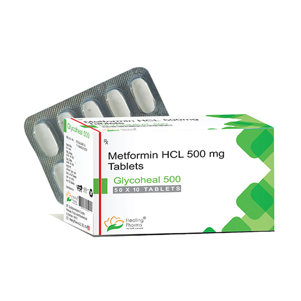 Glycoheal (Metformin) 500 mg Glycoheal (Metformin) 500 mg