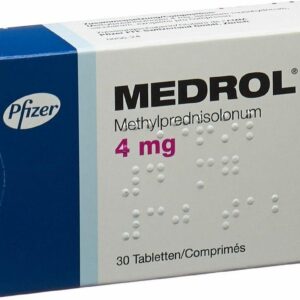 Medrol (Methylprednisolone) 4 mg Medrol (Methylprednisolone) 4 mg