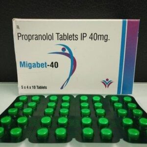 Migabet (Propranolol) 40 mg Migabet (Propranolol) 40 mg