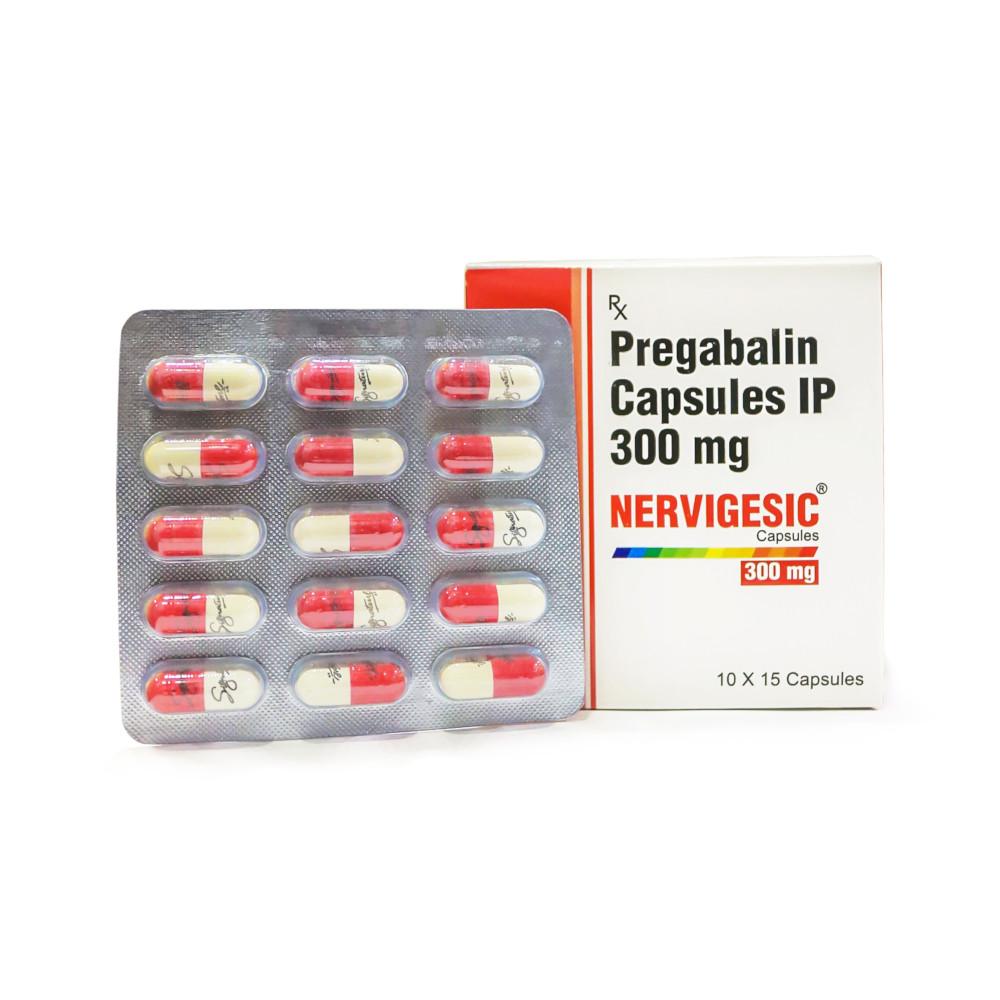 Nervigesic Capsule (Pregabalin) 300 mg Nervigesic Capsule (Pregabalin) 300 mg