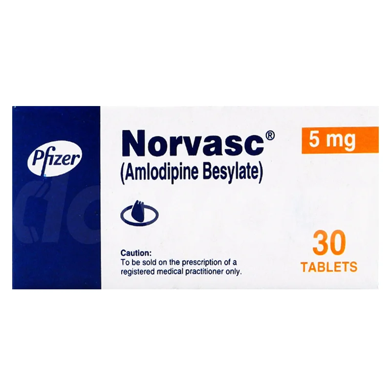 Norvasc (Amlodipine) 5 mg Norvasc (Amlodipine) 5 mg