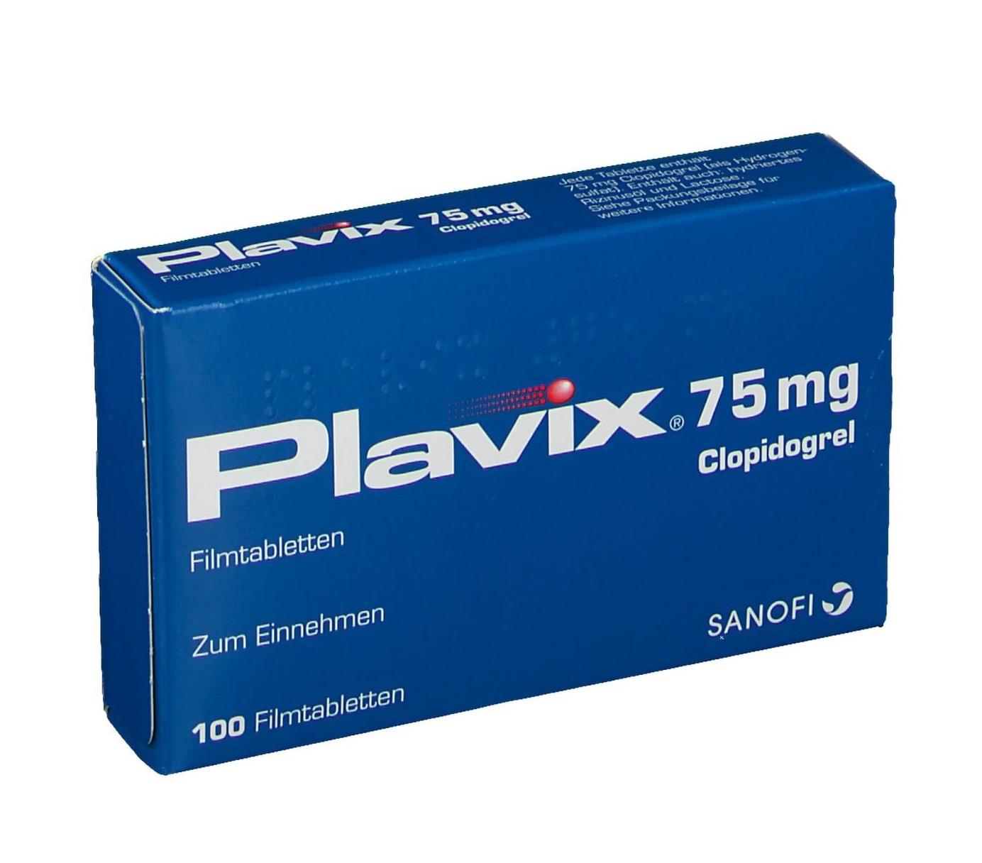 Plavix (Clopidogrel) 75 mg Plavix (Clopidogrel) 75 mg