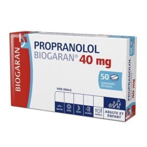 Propranolol 40 mg Propranolol 40 mg