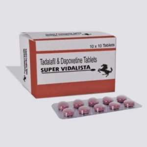 Super Vidalista (Tadalafil & Dapoxetine) 80 mg Super Vidalista (Tadalafil & Dapoxetine) 80 mg
