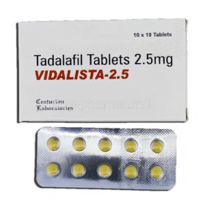 Vidalista (Tadalafil) 2.5 mg Vidalista (Tadalafil) 2.5 mg