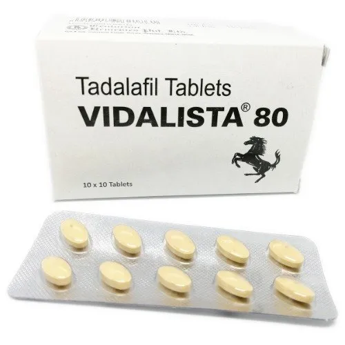 Vidalista (Tadalafil) 80 mg Vidalista (Tadalafil) 80 mg