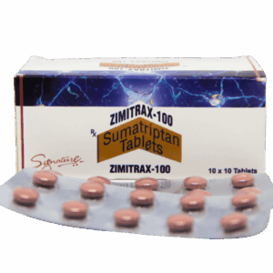Zimitrax (Sumatriptan) 100 mg