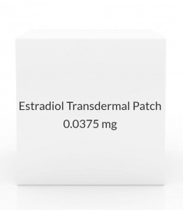 Estradiol Transdermal Patch 0.0375mg/Day (Pack of 4) Once Weekly Estradiol Transdermal Patch 0.0375mg/Day (Pack of 4) Once Weekly