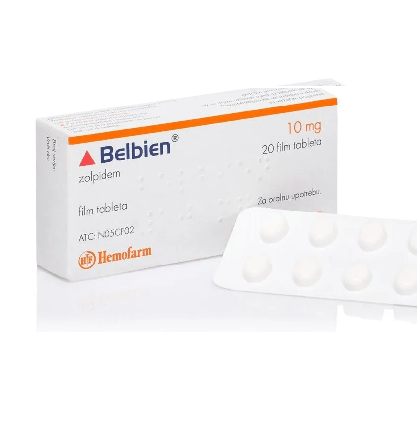Belbein Zolpidem (Hemofarm) 10 mg Belbein Zolpidem (Hemofarm) 10 mg